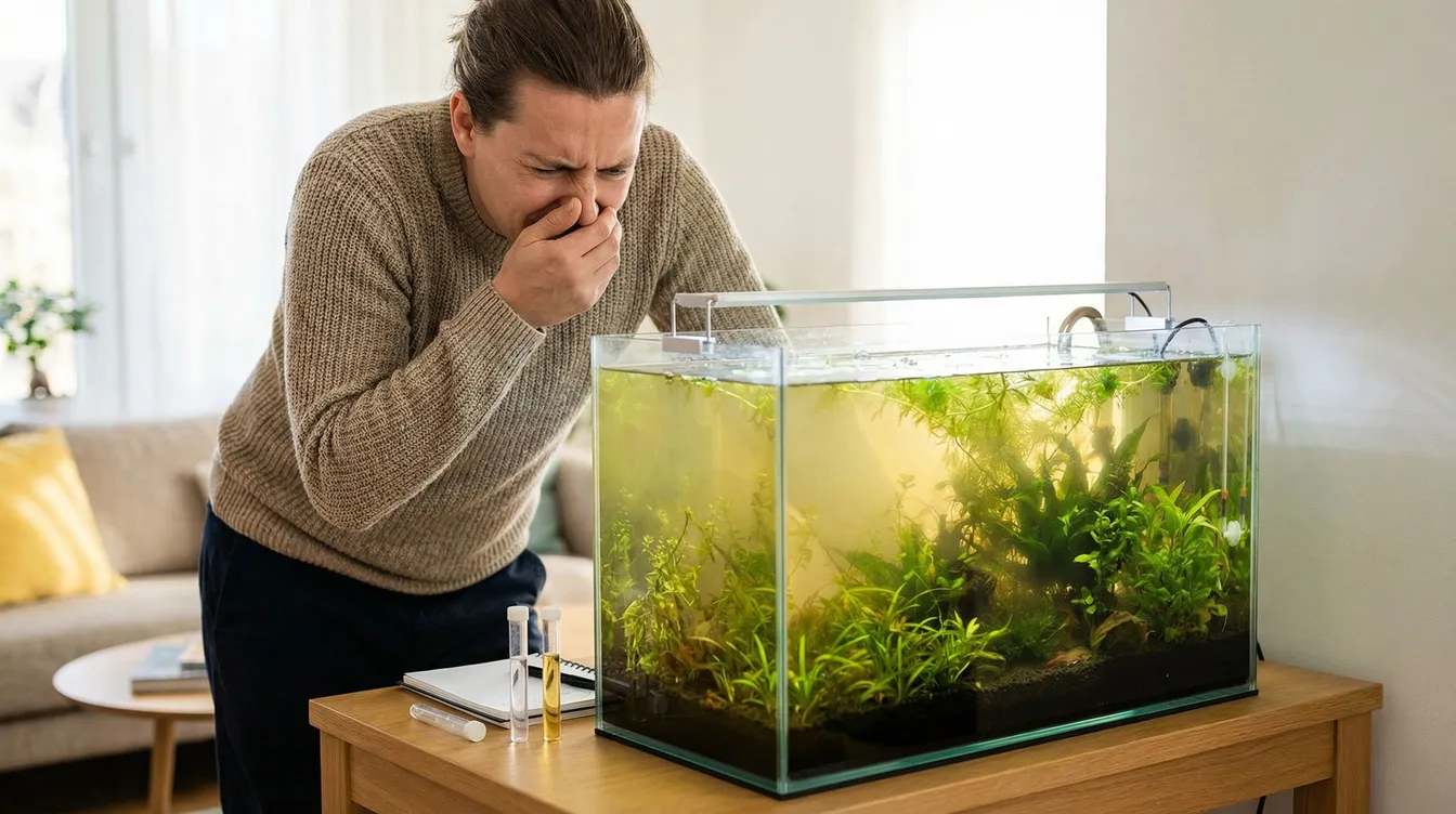 Aquarium stinkt: Gerüche erkennen, Ursachen finden & sofort handeln