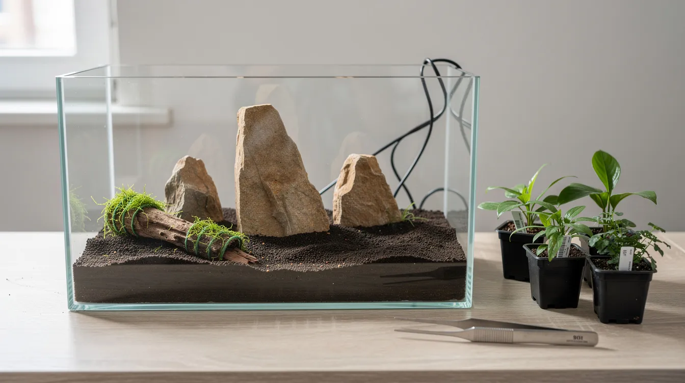 Aquascaping für Anfänger: Dein erstes Layout Schritt für Schritt