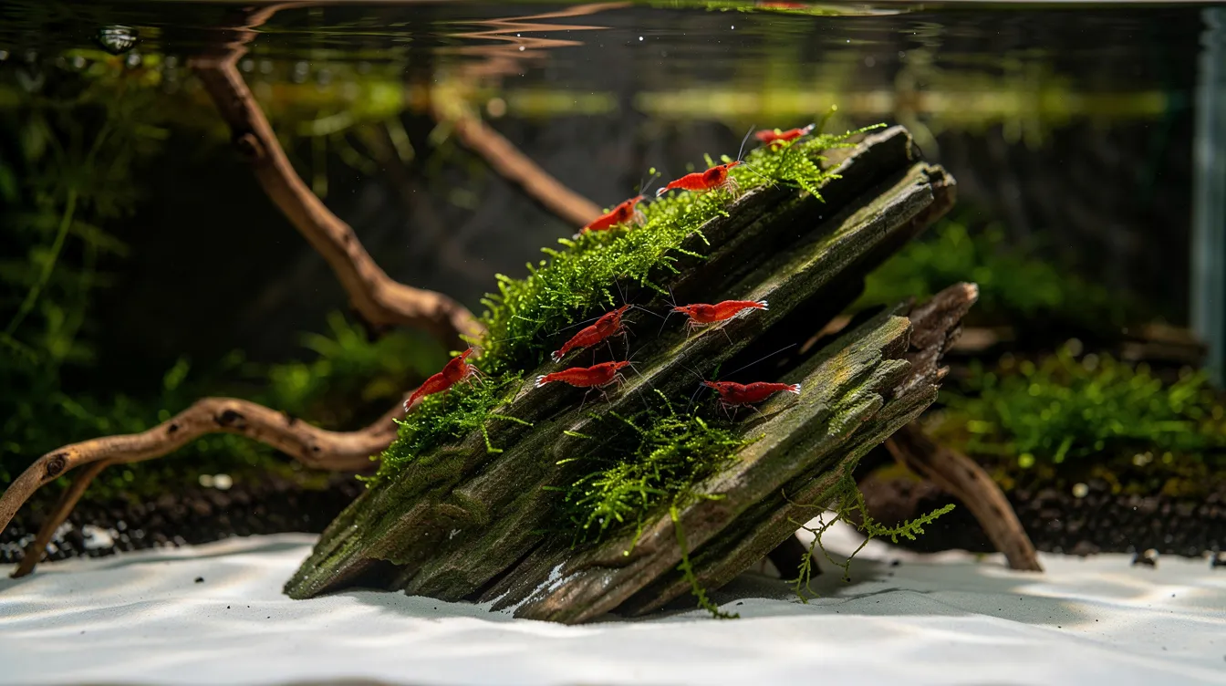 Aquascaping im Garnelenaquarium: Gestaltung, Hardscape und sichere Materialien