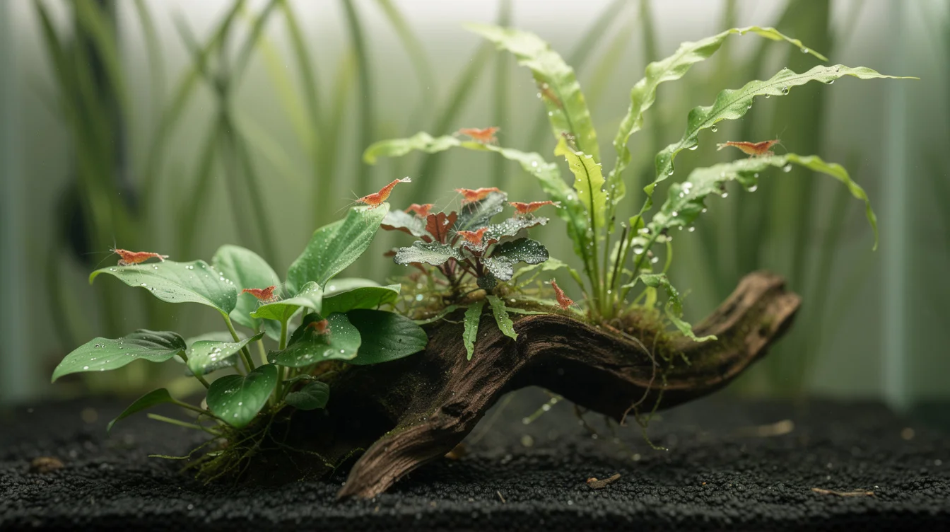 Aufsitzerpflanzen im Aquarium — Anubias, Bucephalandra und Javafarn richtig pflegen