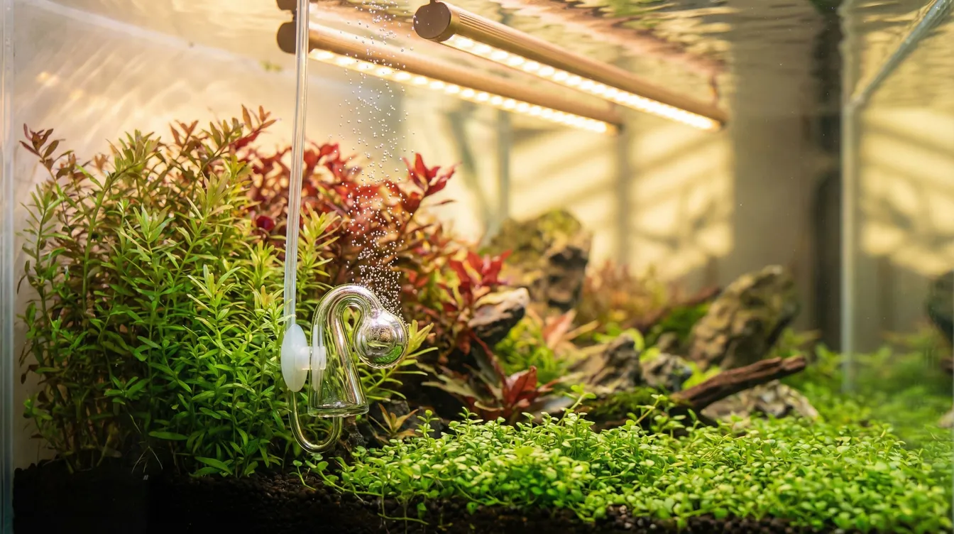 CO2 im Aquarium — Der komplette Guide für Garnelenbecken