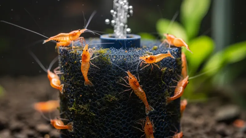 Filter für Garnelenbecken: HMF, Schwammfilter & Co.: Warum Garnelen spezielle Filter brauchen