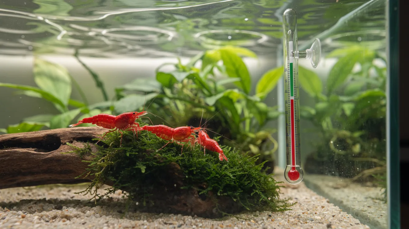 Temperatur im Garnelenbecken: Heizen, Kühlen, Stabilität