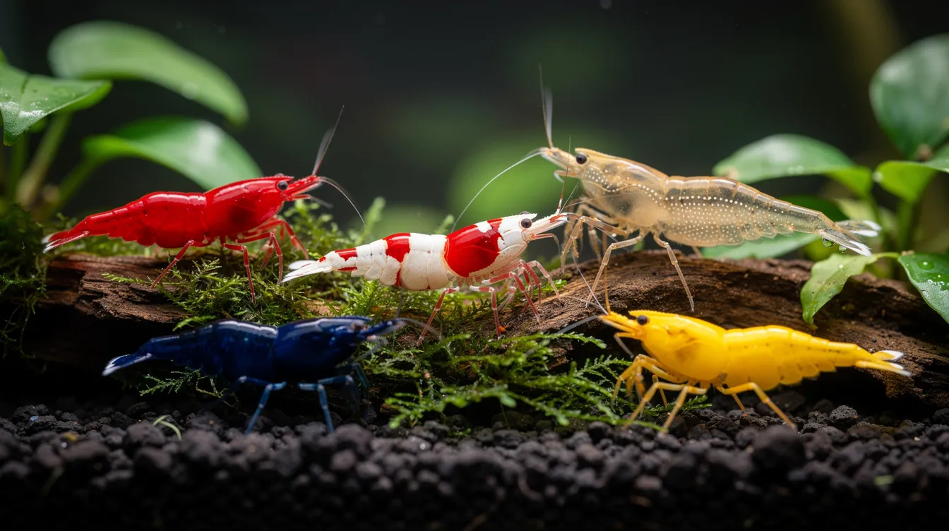 Garnelenarten im Überblick — Von Neocaridina bis Caridina