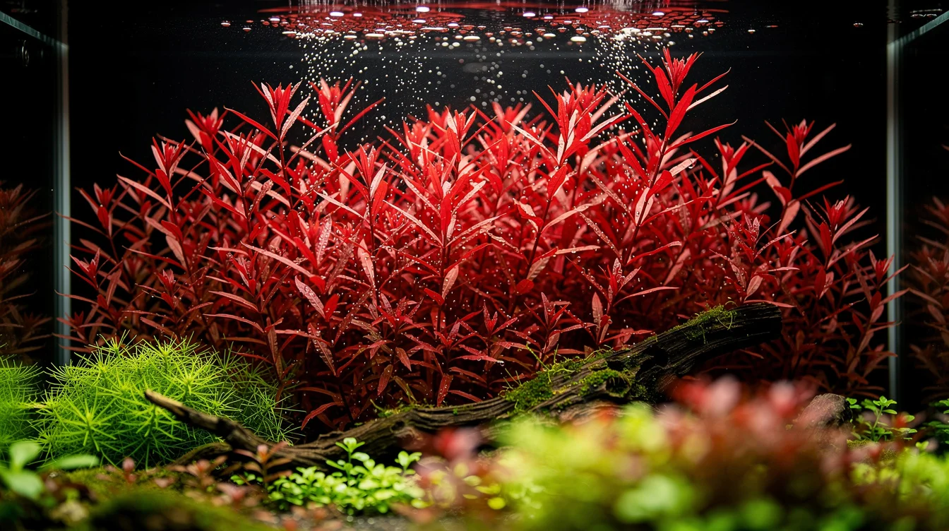 Rote Aquarienpflanzen — Rotala, Ludwigia und Alternanthera zum Leuchten bringen