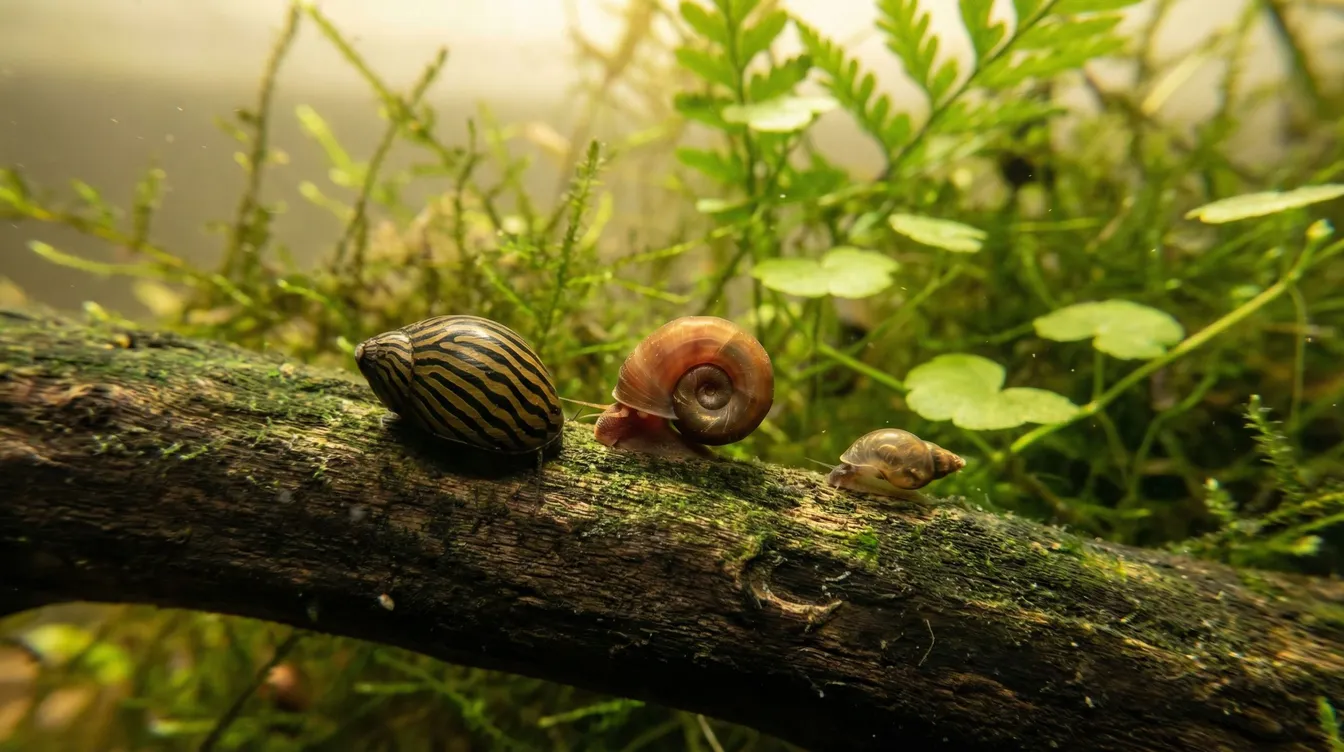 Schnecken im Aquarium: Arten, Haltung & die perfekte WG mit Garnelen