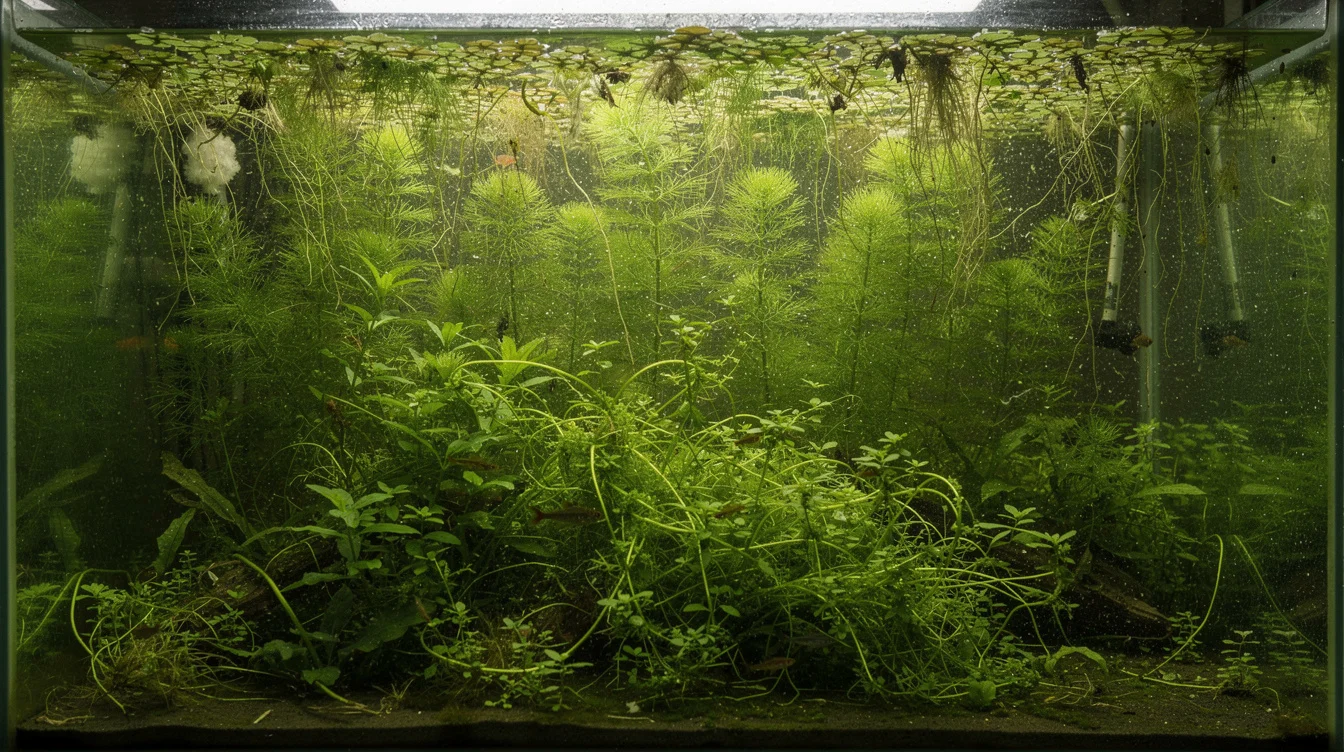 Schnellwachsende Aquarienpflanzen — Top 10 gegen Algen im Garnelenbecken